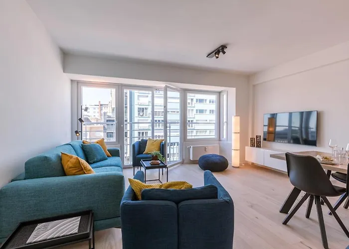 Huswell - Lovely With Lateral Sea View And Parking Apartment